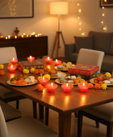 LED Light Water Sensor Diyas Plastic with, Ambient Lights, (Pack of 6/12/18/24)