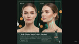 2 In 1 Anti Wrinkles  Facial Massager For Skin Care